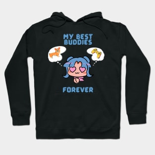 My Best Buddies Forever for Dog Lovers Hoodie